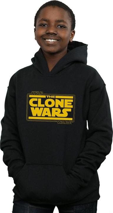 Image du produit Star Wars - Sweat à capuche CLONE WARS LOGO - Garçon (140, 146)