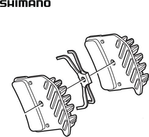 Produktbild Shimano H03C (Shimano, Sintermetall)