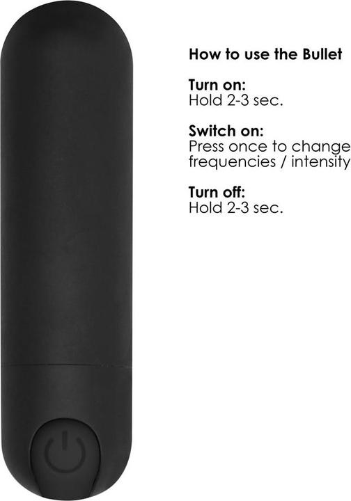 Actual product image Shots 10 Speed Rechargeable Bullet