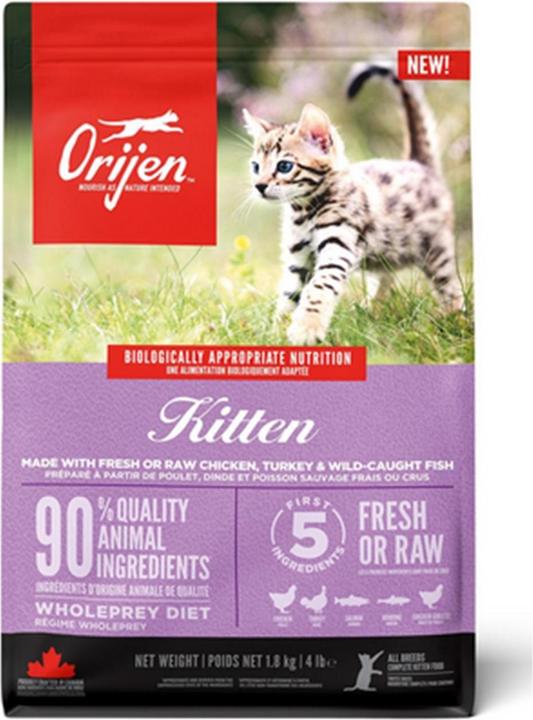 Produktbild Orijen Trockenfutter Kitten mit Huhn (Junior, 1 Stk., 1800 g)