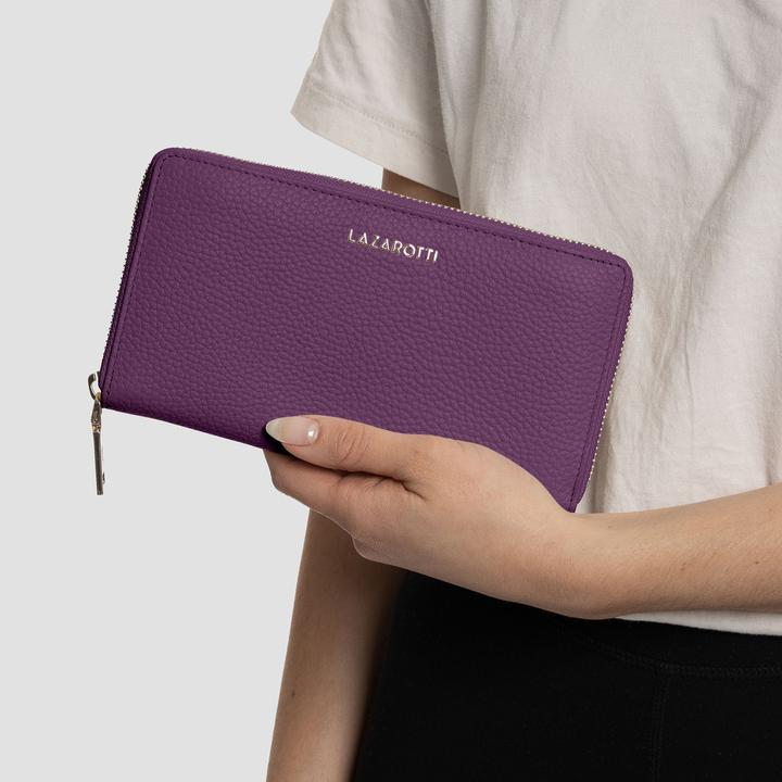 Actual product image Lazarotti Bologna Leather Geldbörse Leder 19 cm