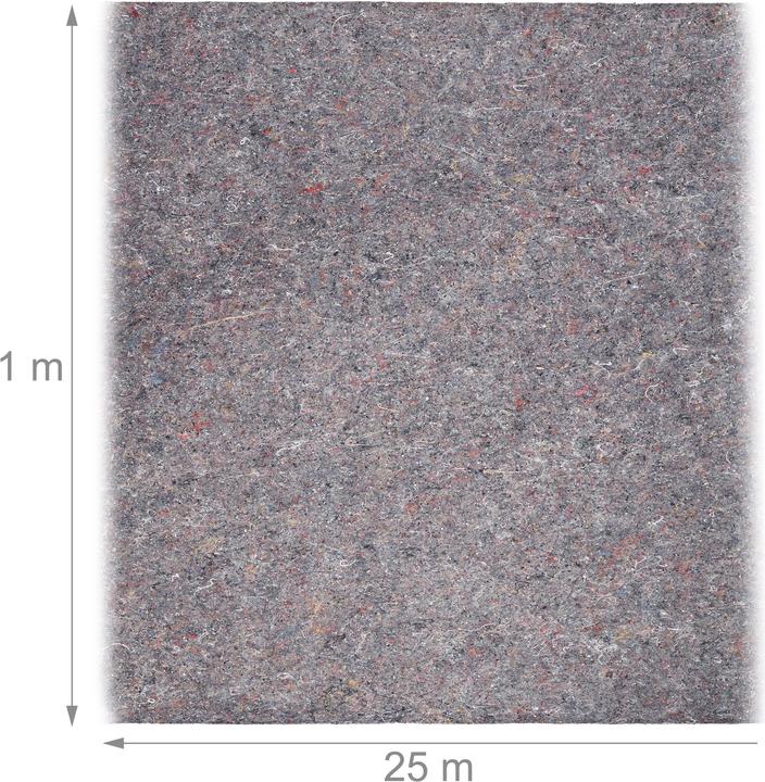 Actual product image Relaxdays Painting fleece (100 x 2500 cm)