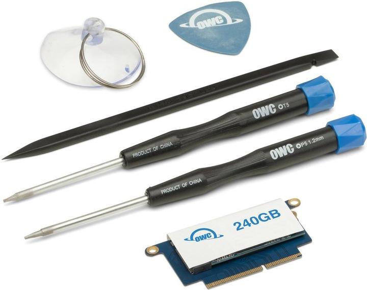 OWC 250GB (240 dopo l'OP) Aura Pro NT per MBP 2016-2017 TB3 non Touchbar Kit di vendita per l'utente (240 GB, M.2)