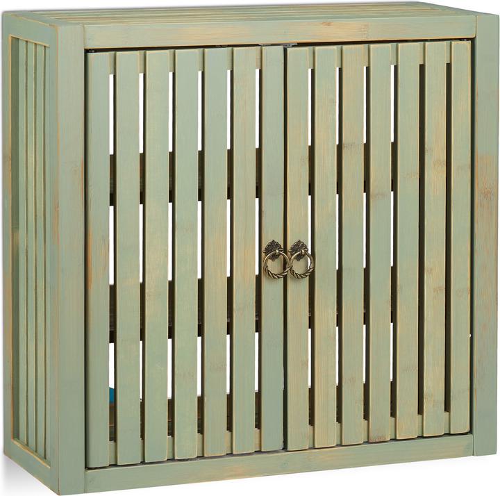 Actual product image Relaxdays Vintage Wall Cabinet (50 x 20 x 50 cm)