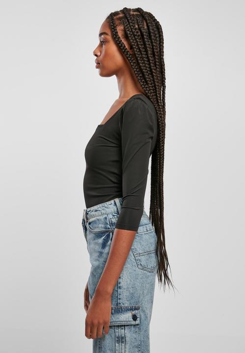Produktbild Urban Classics Ladies Recycled 3/4 Sleeve Body - 17956 (M)