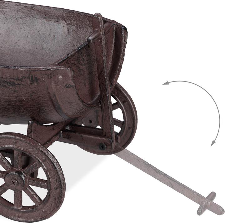 Actual product image Relaxdays Planter barrel (20 cm)