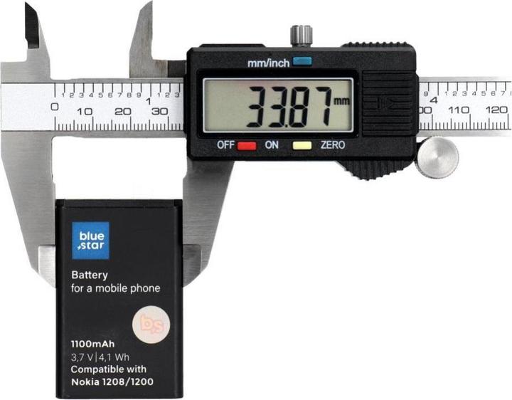 Produktbild Akku Blue Star BLUE STAR Akku für NOKIA 1208 / 1200 / C1 / 1616 / 1800 1100 mAh