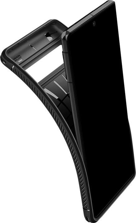 Actual product image Spigen Rugged Armor Google Pixel 7 Pro czarny/matte black ACS04725 (Google Pixel 7 Pro)