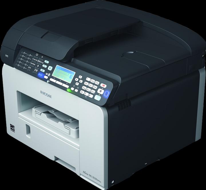 Produktbild RICOH SG 3110SFNW Geljet (Tintenpatrone, Farbe)