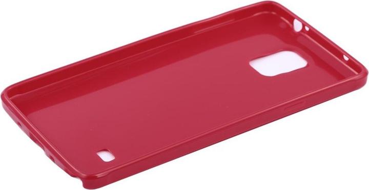 Actual product image König Design Protective cover TPU Case for mobile Samsung Galaxy Note 4 SM N910 Red (Samsung Galaxy Note 4)