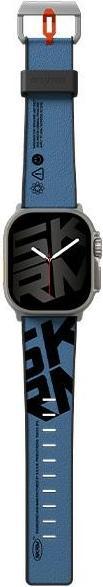 Actual product image Skinarma Band Spunk Apple Watch Ultra blue