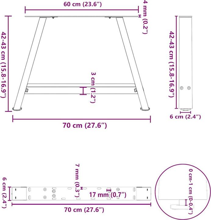 Produktbild VidaXL Ossian