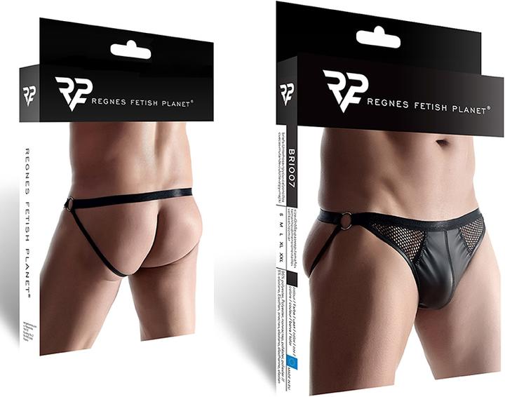 Produktbild Regnes Fetish Planet Wetlook Men's open back briefs (M)