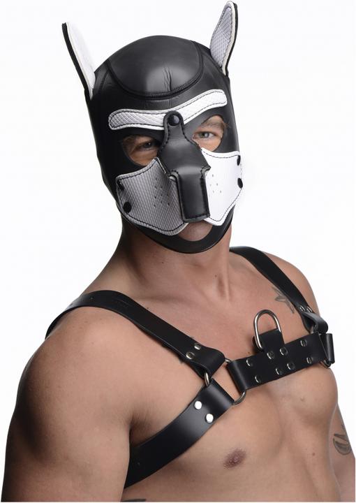 Image du produit Master Series Neoprene Puppy Hood - Black and White