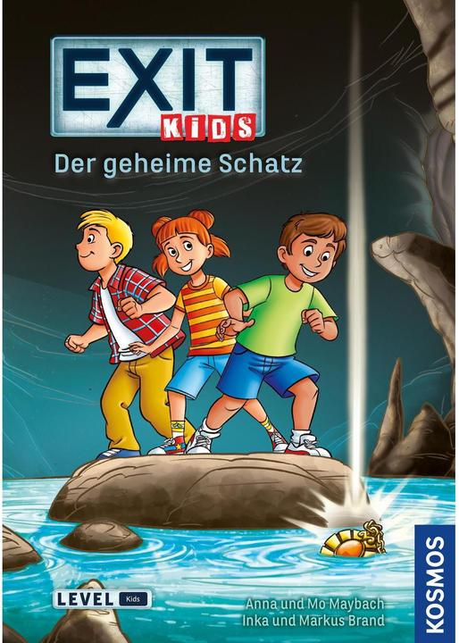 Kosmos Exit Kids: das Buch - Der geheime Schatz (Deutsch, Comicon S.L., Beroy + San Julian|Inka Brand|Markus Brand|Burkhard Schulz|Maybach, 2019)