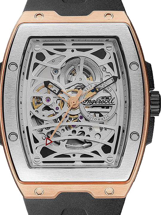 Actual product image Ingersoll 1892 Ingersoll I12302 The Challenger Automatic 45mm 5ATM (Analogue wristwatch, 42 mm)