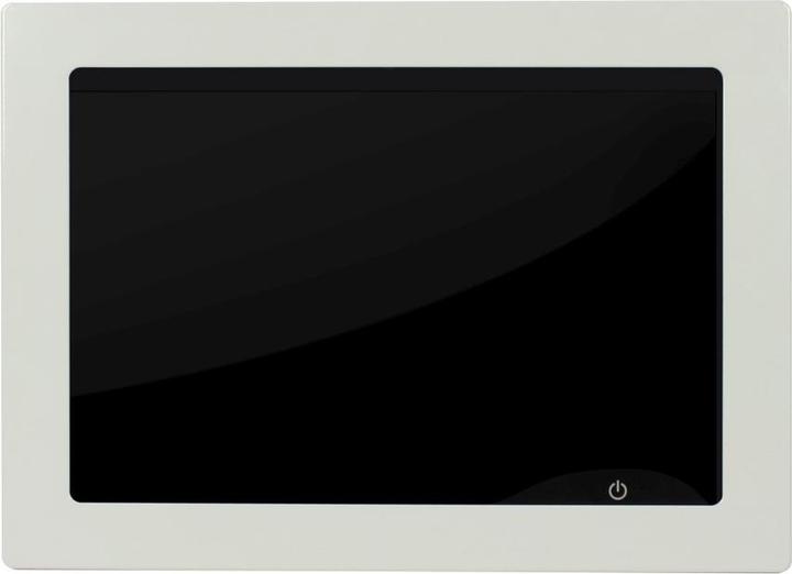 Actual product image Allnet touch display tablet 12 inch zbh bezel for mounting frame white narrow (12", White)