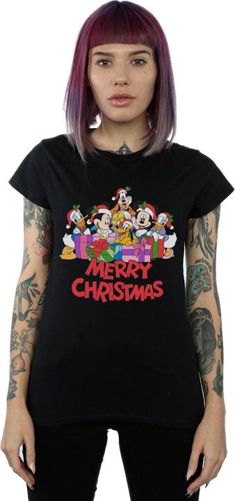 Immagine prodotto Disney Mickey Mouse And Friends Christmas Maglietta Donna (M)