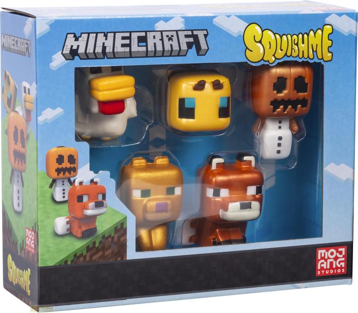 Immagine prodotto Just Toys Scatola da collezione Minecraft Squishme S3