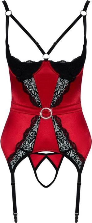 Actual product image Cottelli Collection Cami Suspenders red M (M)