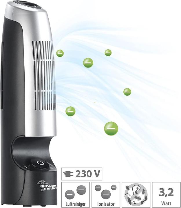 Produktbild Newgen medicals Luftreiniger mit Ionisator und Gebläse (8 m²)