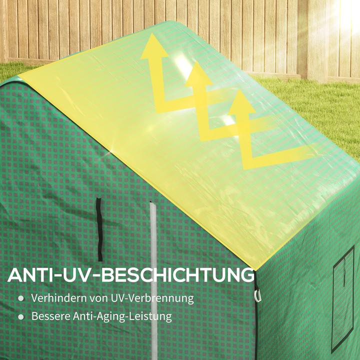 Image du produit Outsunny Film de rechange pour serres en film plastique 140 x 143 cm