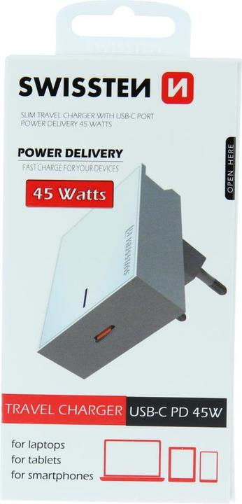 Actual product image Swissten USB Charger PD3.0 45W (45 W)