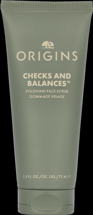 Actual product image Origins Checks and Balances - Polishing Face Scrub (Cleaning cloths, 75 ml)