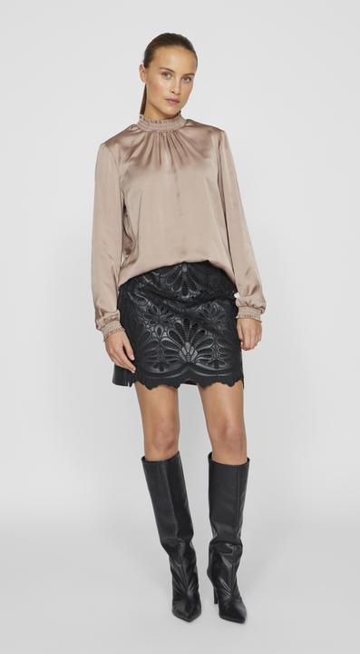 Produktbild Vila High Neck Oberteil mit langen Ärmeln (40)