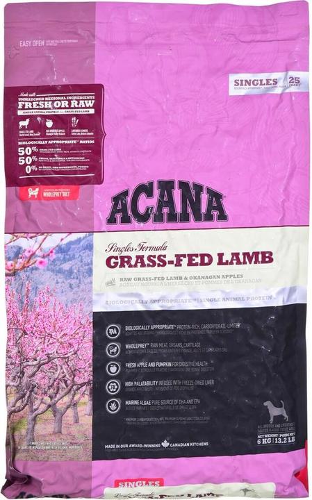 Actual product image Acana Singles Grass-Fed Lamb (Adult, 1 pcs., 6000 g)