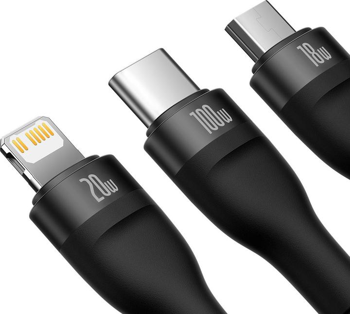 Actual product image Baseus Flash Series II USB Type C (1.20 m, USB 3.2 Gen 1)