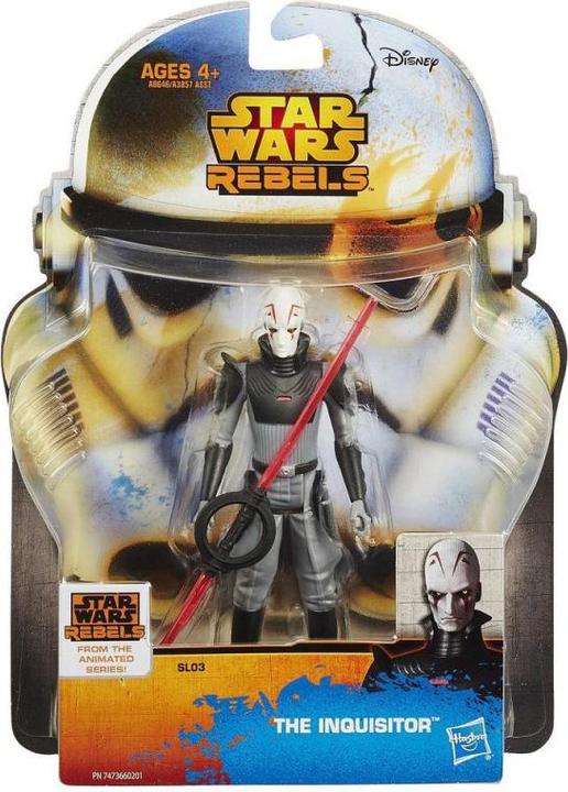 Actual product image Hasbro Star Wars Rebels 2014 Saga Legends The Inquisitor Action Figure SL03