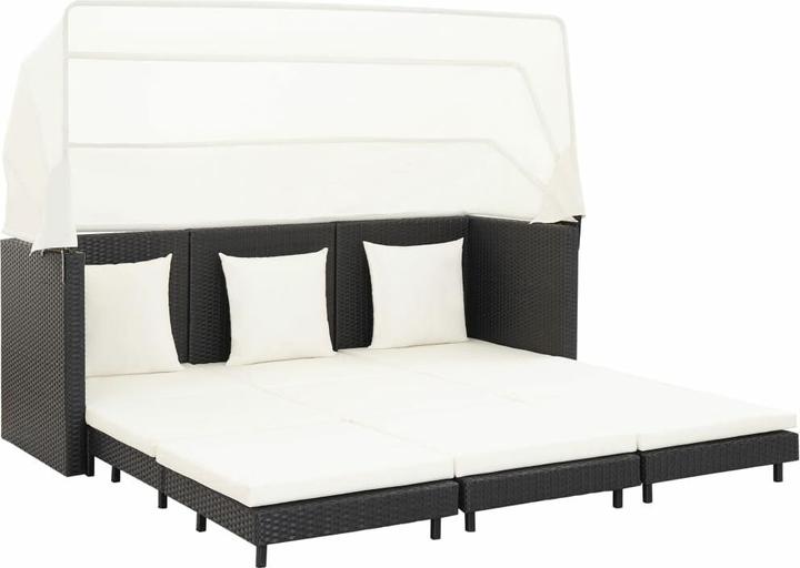 Schwarz und Cremeweiss (Kissen)