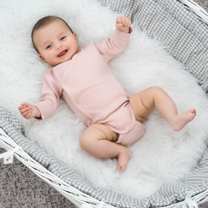Image du produit La Loona LaLoona Body et body à langer Body à langer manches longues pack de 6 - Beige Gris - (56)