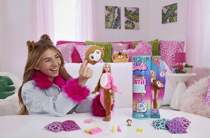 Productafbeelding Barbie Cutie Onthulling Jungle Serie - Aap