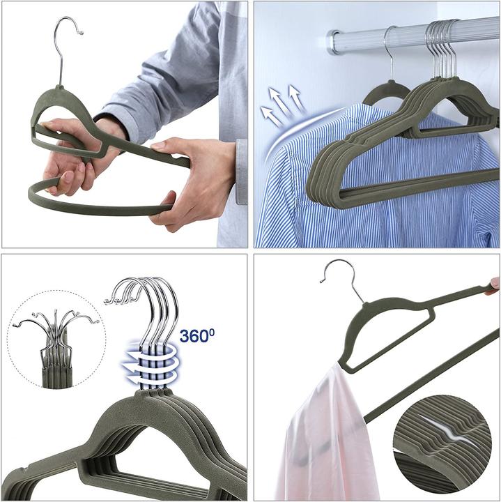 Produktbild Songmics Kleiderbügel (100 x)