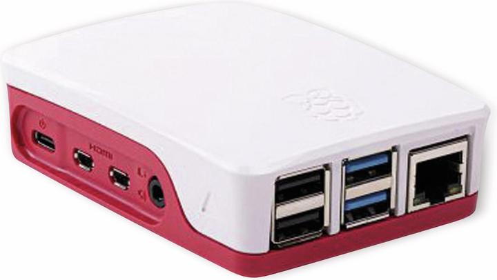 Actual product image Raspberry Pi Official Case for 4