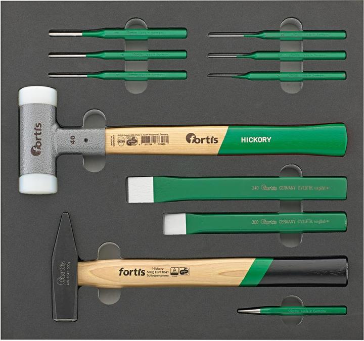 Fortis Tool module 2/3 Hammer and chisel 11 parts