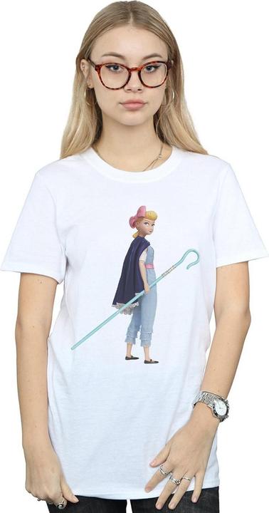 Actual product image Disney Womens/Ladies Toy Story 4 Little Bo Peep Cotton Boyfriend T-Shirt (M)