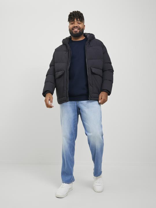 Immagine prodotto Jack & Jones Felpa monocolore plus size con collo rotondo Felpa con collo rotondo (XXL)