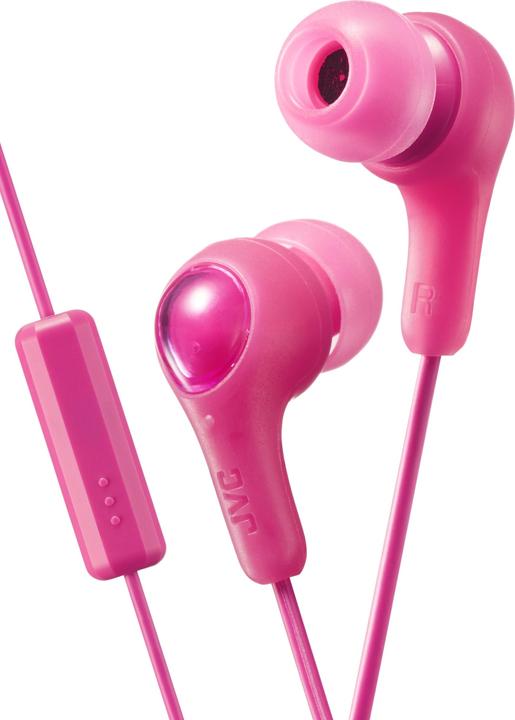 JVC HA-FX7M, Wired, 10 - 20000 Hz, Calls/Music, 3.8 g, Headset, Pink (Kabelgebunden)