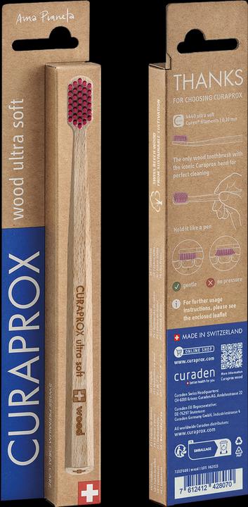 Produktbild Curaprox wood ultra soft (Weich, 1 x)