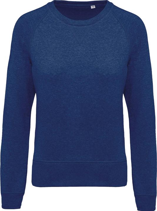 Produktbild Kariban Damen Sweatshirt mit Rundhalsausschnitt aus Bio-Baumwolle (M)