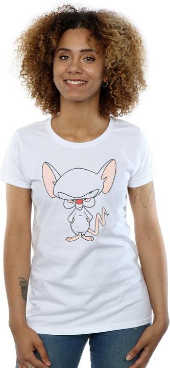 Actual product image Universal Textiles Womens/Ladies The Brain Classic Pose Cotton T-Shirt (XL)