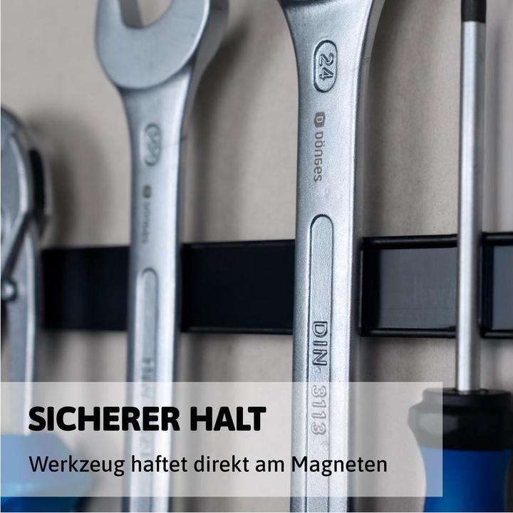 Produktbild Dönges Magnet Werkzeugleiste 45cm 6 Stück