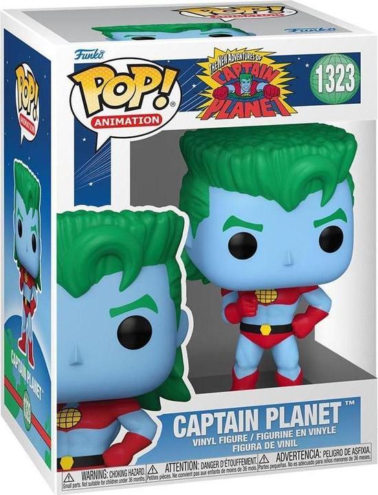 Image du produit Funko Capitaine Planète POP! animation figurine Captain Planet 9 cm