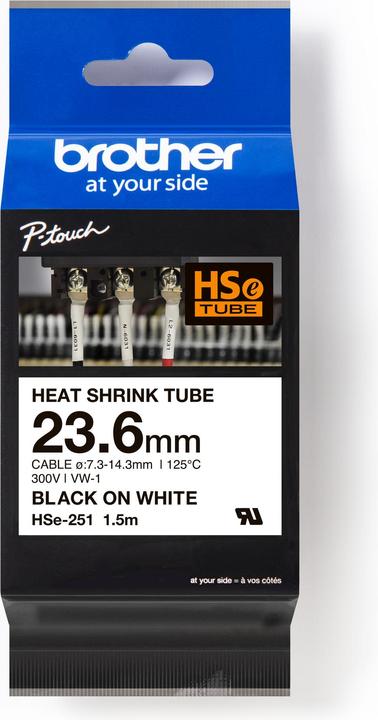 Actual product image Brother Hse-251 (2.36 cm, Black, White)