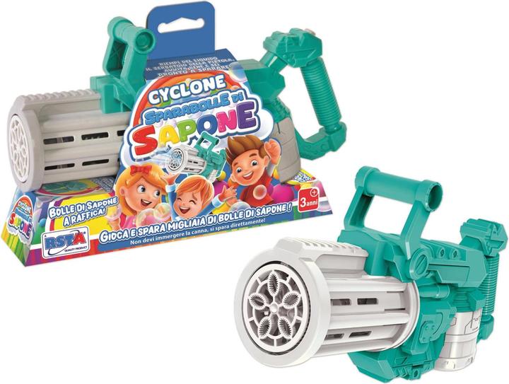 Actual product image Rs Toys Pistola Cyclone Sparabolle Sapone 56 ml