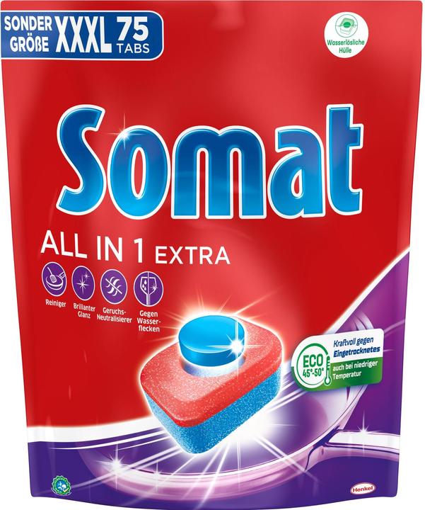 Somat Tabs All in 1 Extra 75 Tabs (Tabs, 75 x)
