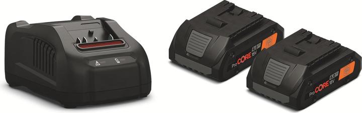 Fein 2x Batteria + Caricabatteria Set di avviamento ProCORE 18 V 4.0 Ah AS (18 V)